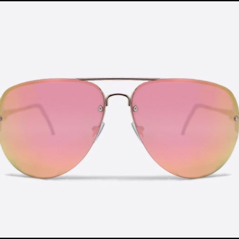 Quay MUSE rosegold aviators